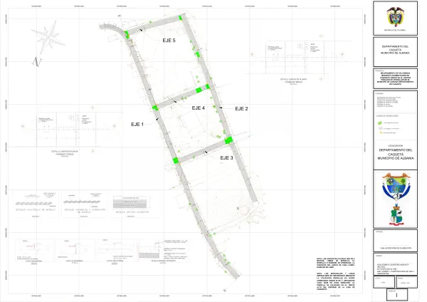 Imagen de Mejoramiento de Vía Urbana en Albania, Caquetá